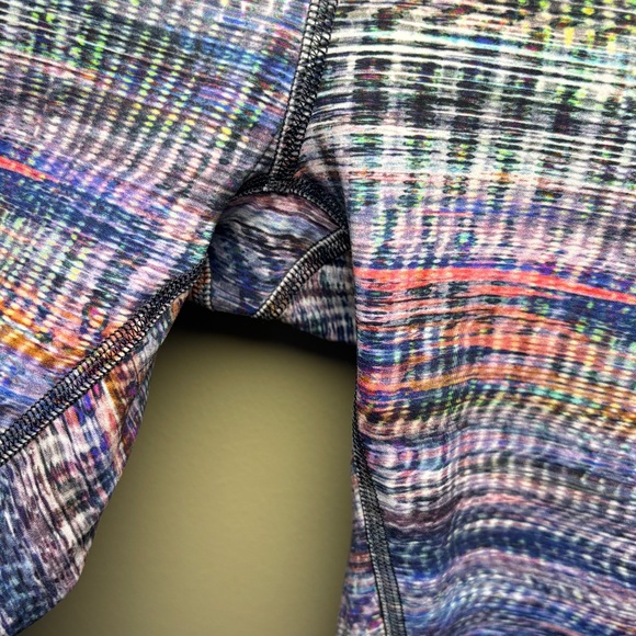 Lululemon Wunder Train High-Rise Tight 25" Digital Oasis White Multi Size - Picture 3 of 10